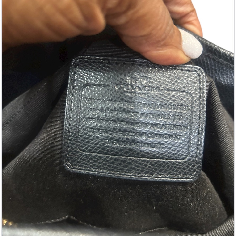 SOLD ‼️Coach Margot Carryall Leather Bag-Preowned W Unbranded Crossbody Strap - Picture 7 of 11